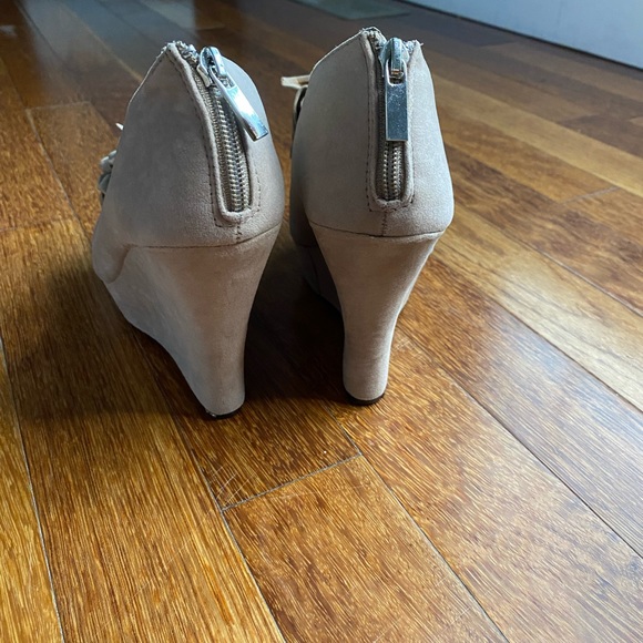 Bamboo Suede Wedge Hell size 9 - Picture 4 of 5